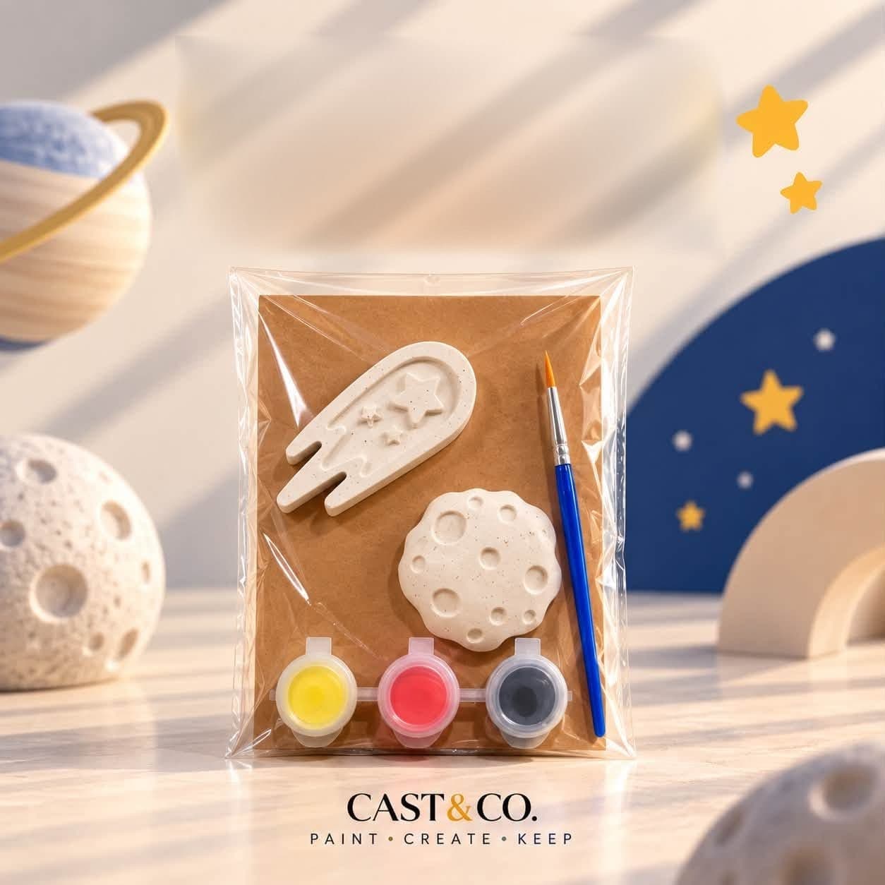 Comet & Moon Painting Kit