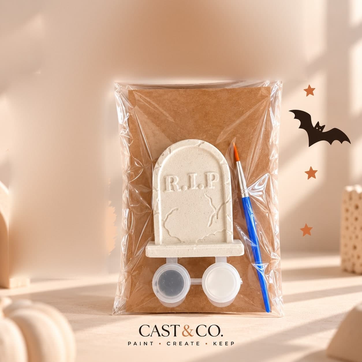 R.I.P. Tombstone Painting Kit